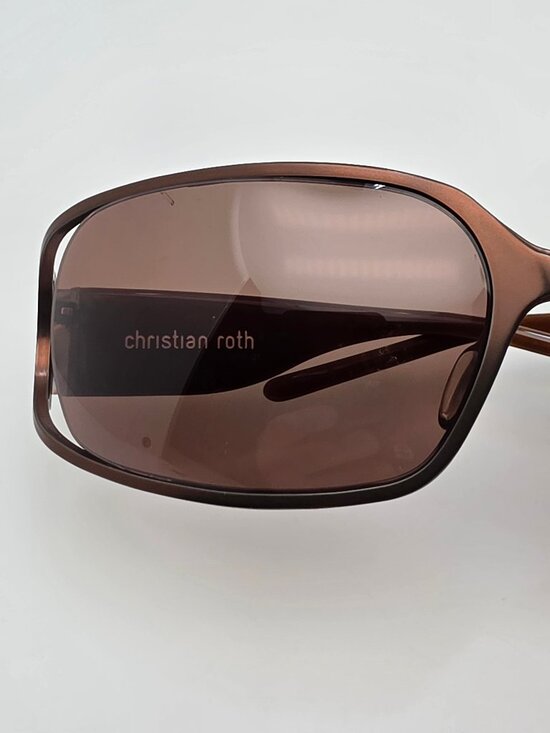 Christian Roth CR14293 Brown Frame Brown Lens Sunglasses Japan 99-18-105 main image 10